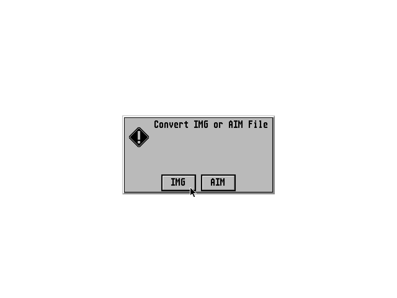 AIM File to PostScript File Converter atari screenshot